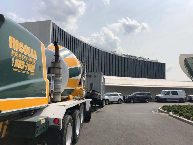 Nicolia mixer at the TWA Hotel, JFK Airport